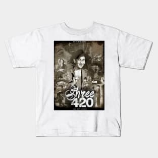 Shree 420 Raj Kapoor Kids T-Shirt